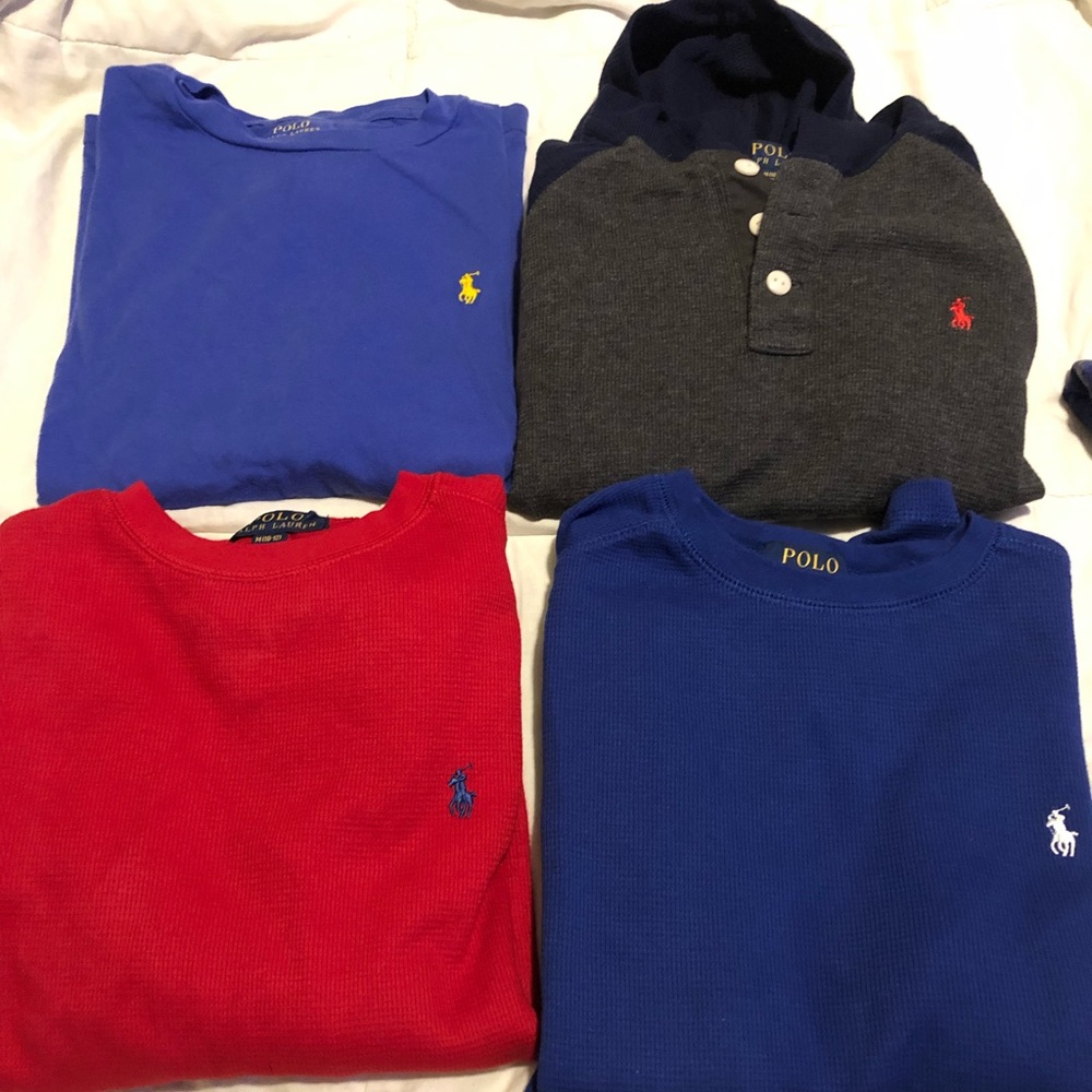 Boys long sleeve Polo by Ralph Lauren long shirts